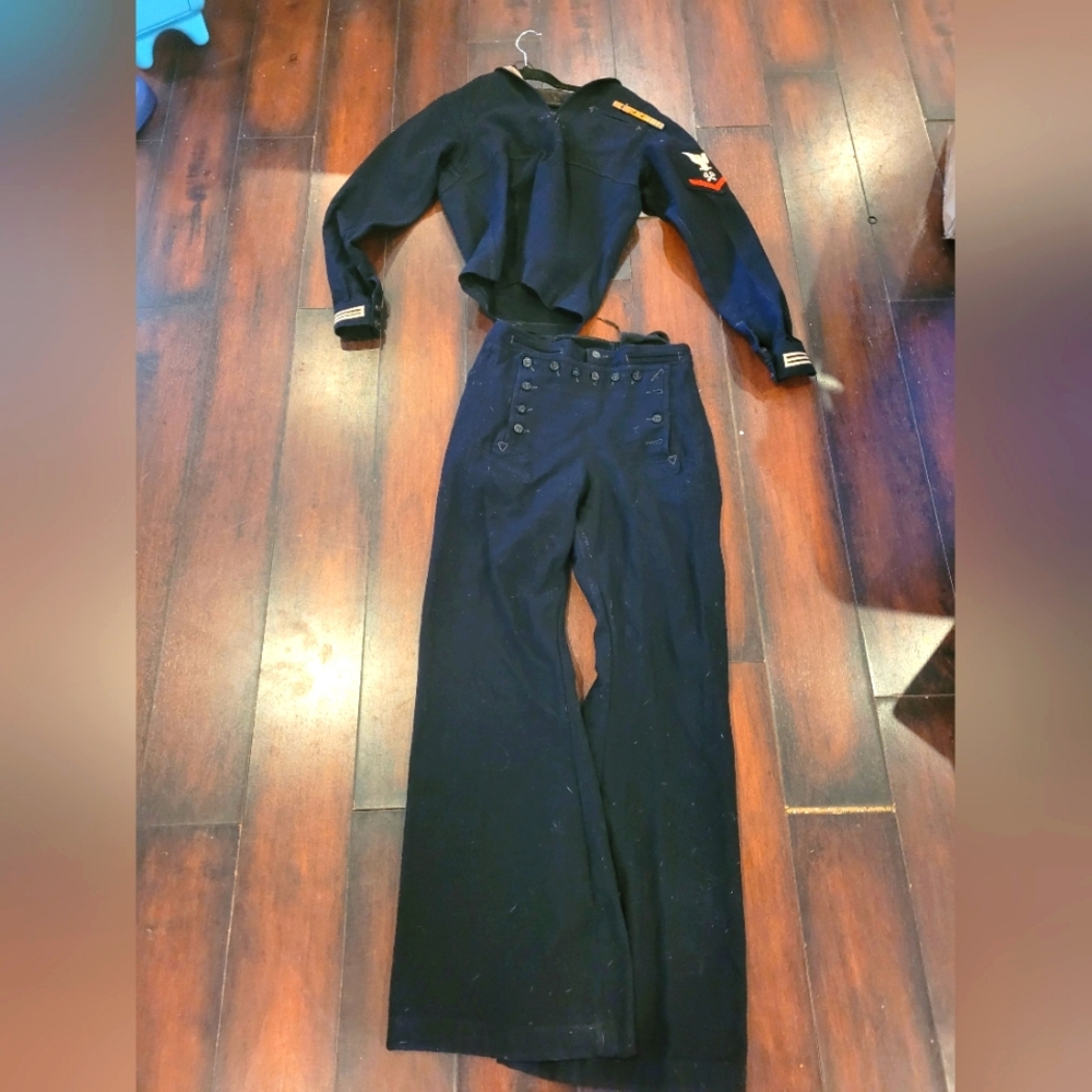 Vintage US Navy dress blues